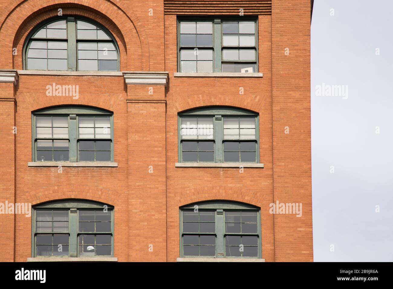 Museum und Buchdepot in der sechsten Etage in der Elm Street, von der präsident kennedy 1963 in dallas texas erschossen wurde Stockfoto