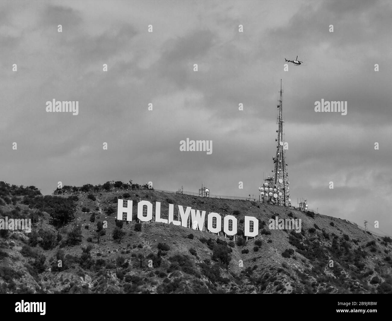 CORONAVIRUS LOS ANGELES LOCKDOWN Stockfoto