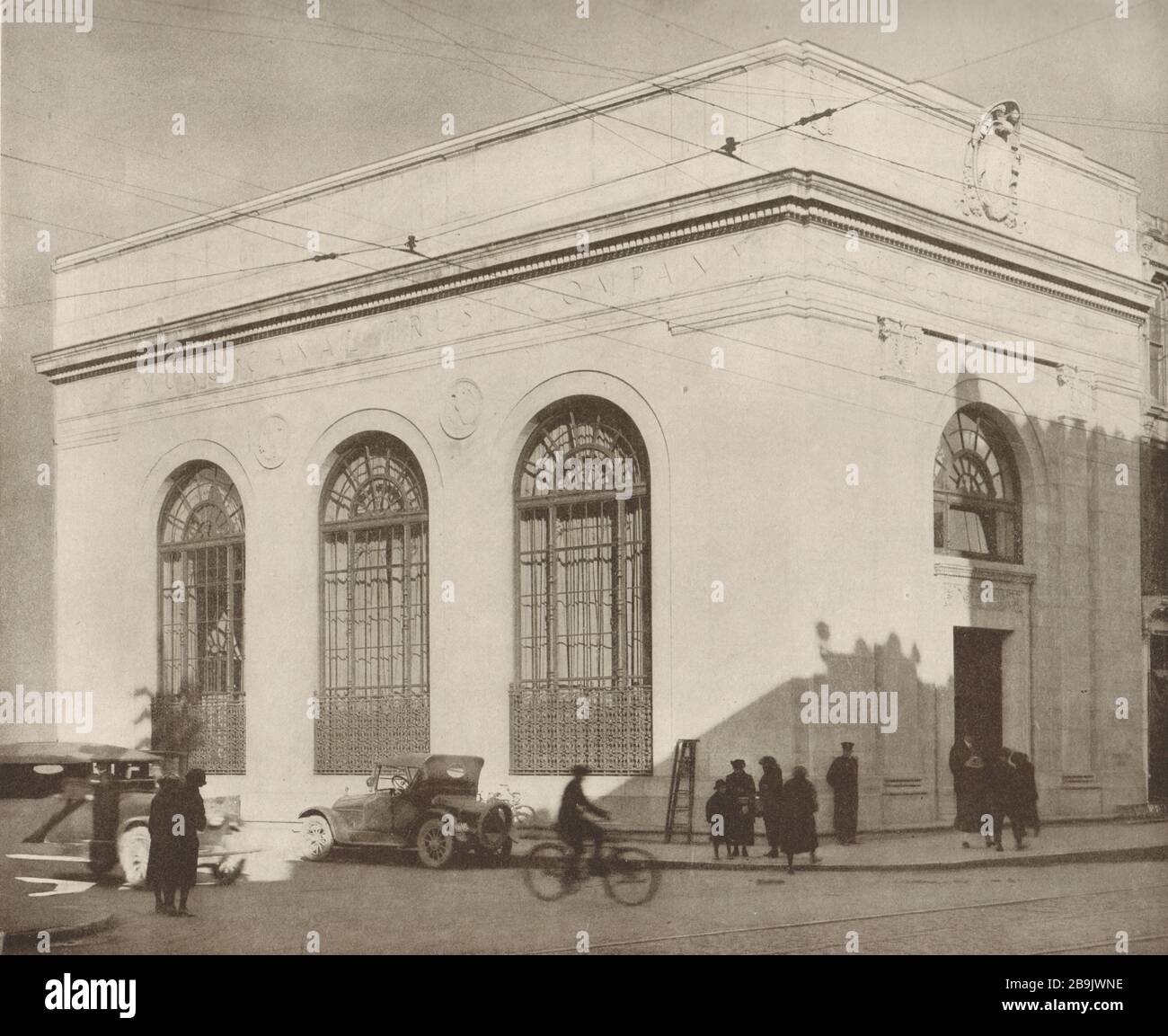 Chemung Canal Trust Co. Building, Elmira, New York. Dennison & Hirons, Architekten (1922) Stockfoto