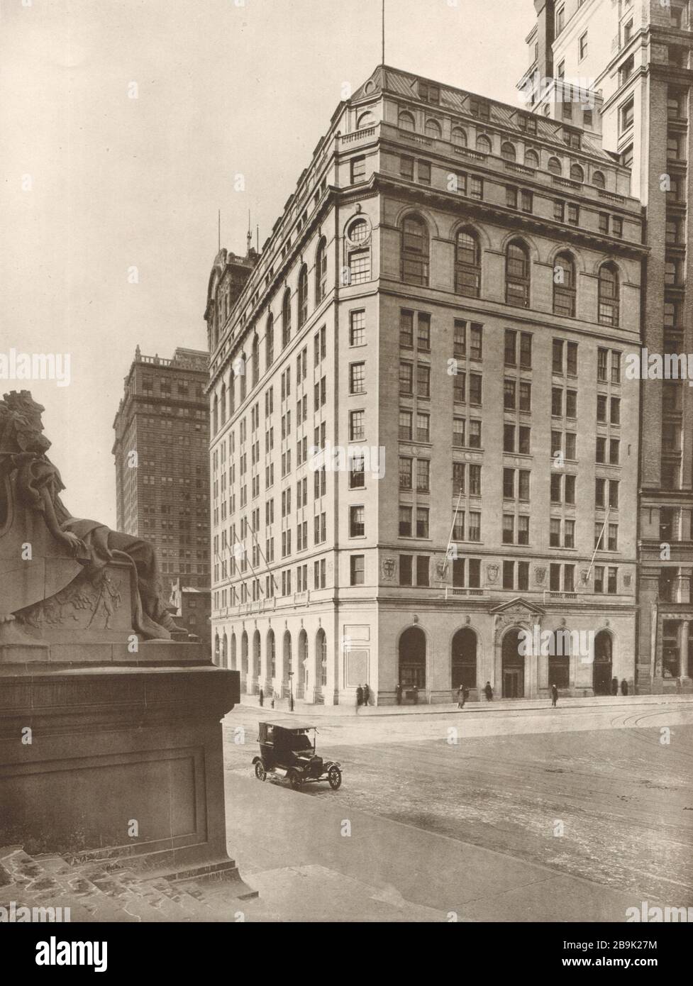 International Mercantile Marine Building, Nummer 1 Broadway, New York. Walter B. Chambers, Architekt (1922) Stockfoto
