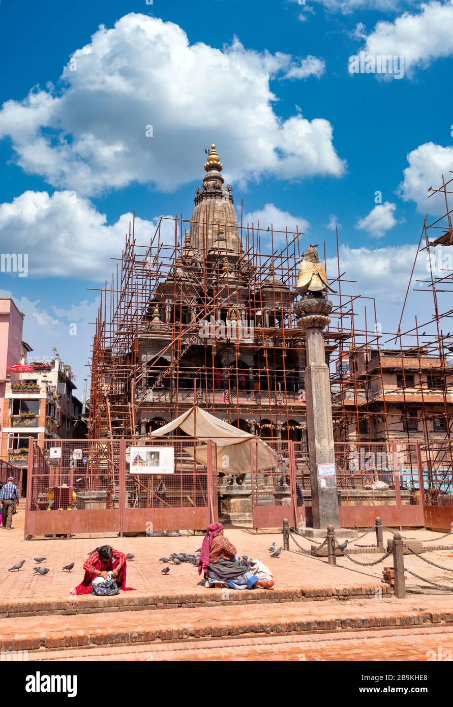 Patan Durbar Square in Kathmandu, Nepal Stockfoto