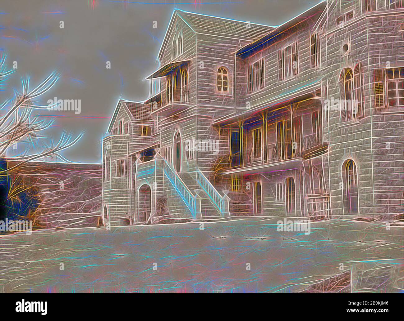 Englisches Krankenhaus in Nazareth. Foto zeigt das Krankenhaus EMS