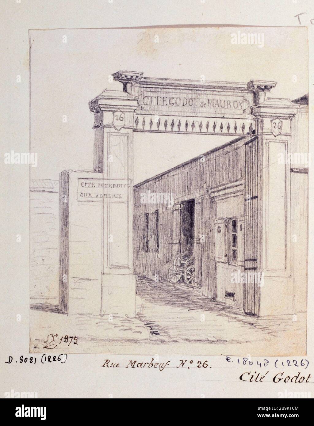 Rue godot de mauroy -Fotos und -Bildmaterial in hoher Auflösung – Alamy