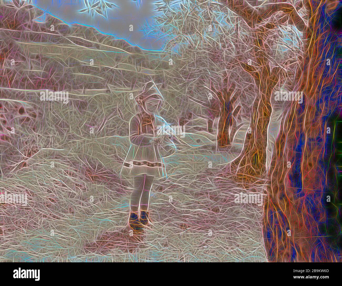 Tripolis. Familie Filme, die Dechards. 1946, Libanon Stockfoto