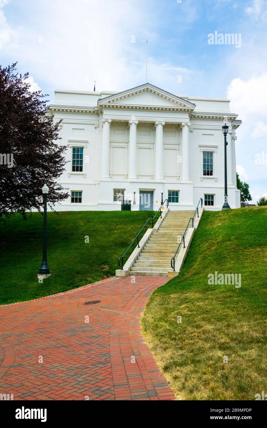 Das Hauptstadtgebäude in Richmond Virginia, der Hauptstadt des commonwealth of virginia Stockfoto