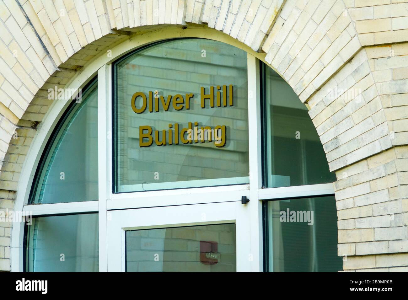 Oliver Hill Gebäude in Richmond Virginia, der Hauptstadt des commonwealth of virginia Stockfoto