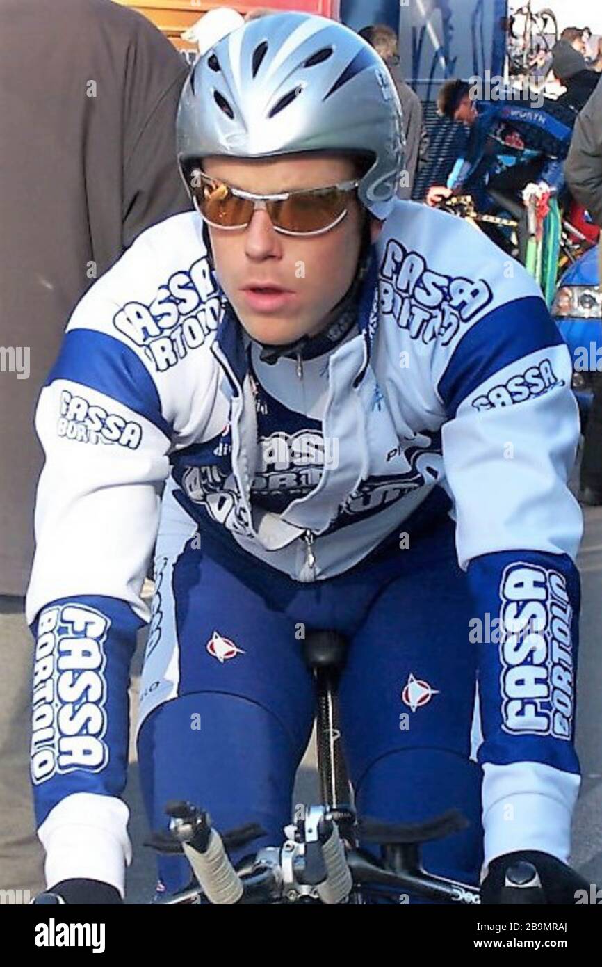 Kim Kirchen Fassa Bortolo während des Paris - Nizza 2005, Etappe 1 Radrennen, Prolog Issy-les-Moulineaux (4 km) am 06. März 2005 in Issy-les-Moulineaux, Frankreich - Foto Laurent Lairys/DPPI Stockfoto