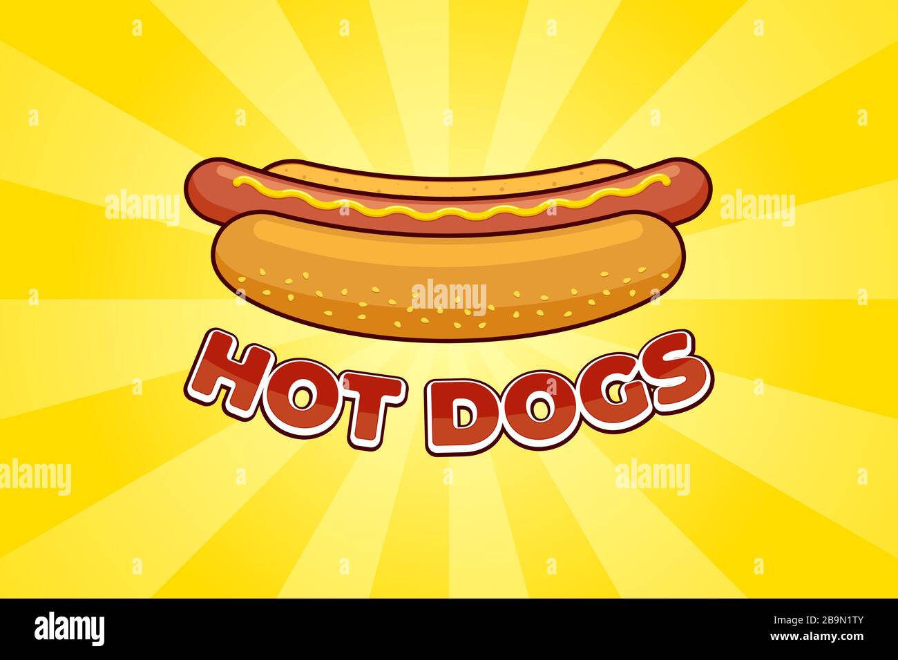 Hotdog Werbung Stockfotos und -bilder Kaufen - Alamy Throughout Hot Dog Flyer Template