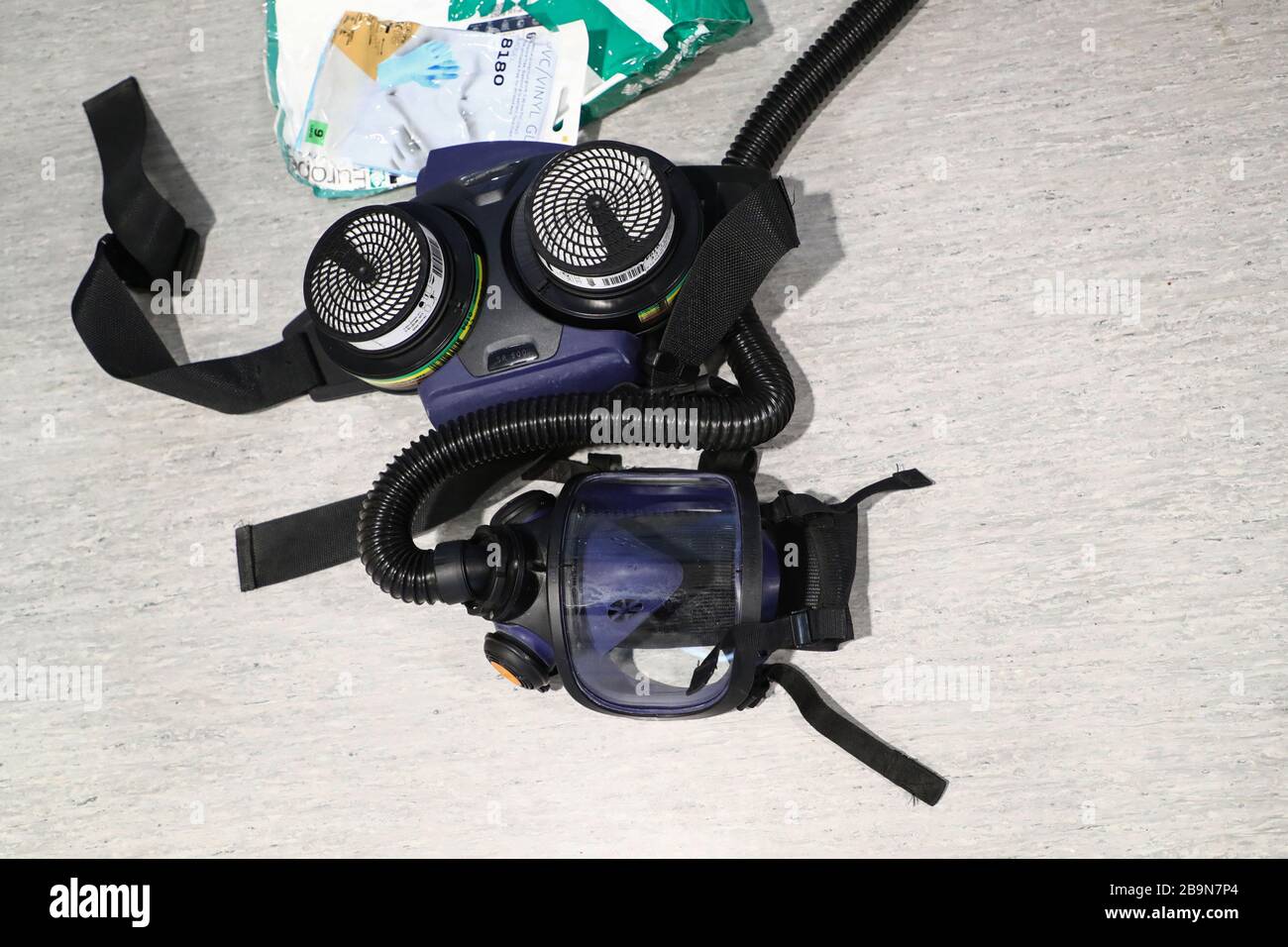 Linkoping, Schweden 20200315 Sanierung des Büroraums nach einer koronaren Infektion. Foto Jeppe Gustafsson Stockfoto