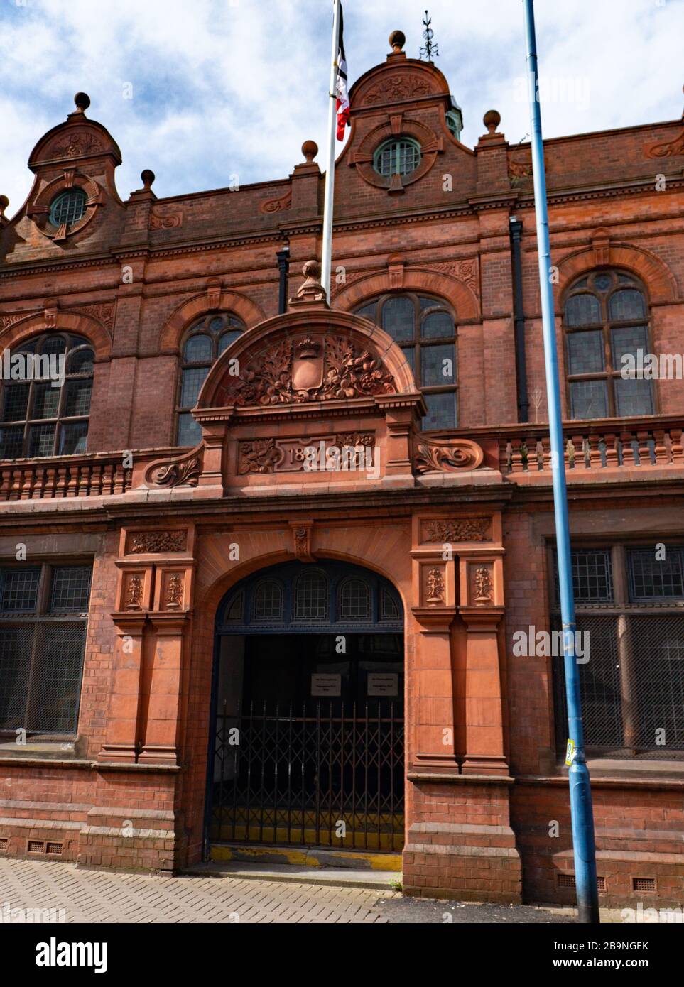 Das Rathaus. Stourbridge.Black Country, West Midlands Stockfoto