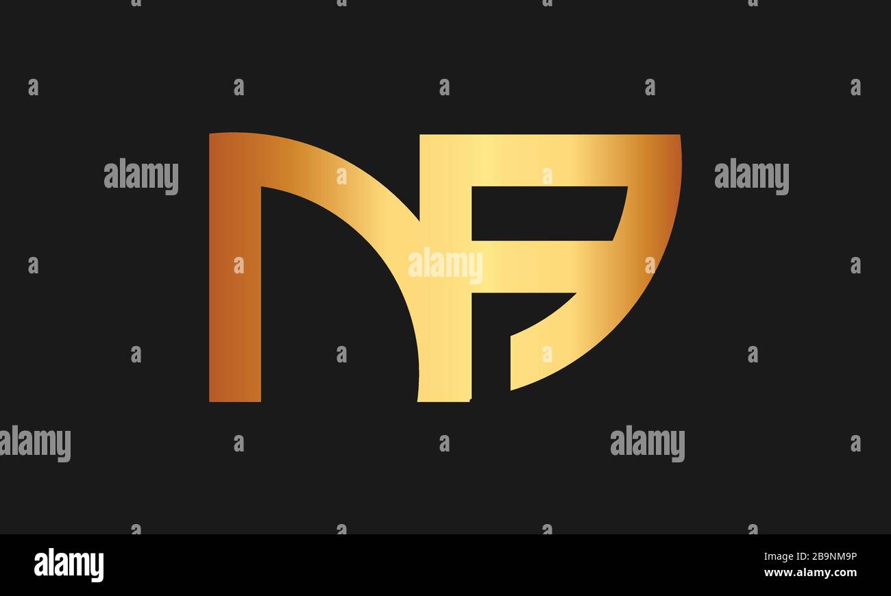 EIN, NA Letter Logo Design mit kreativer moderner Trendtypografie und Monogramm Logo. Stock Vektor