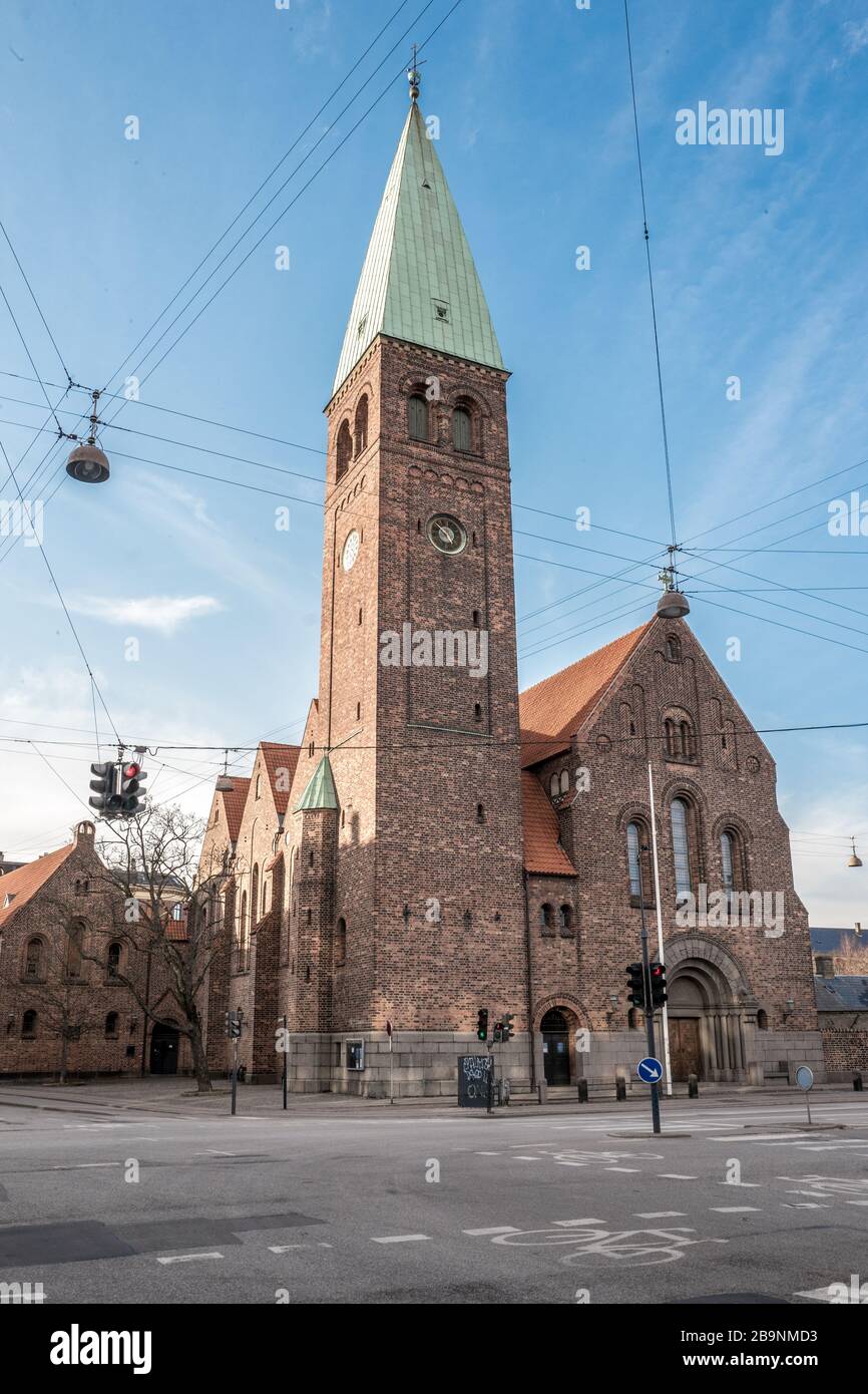 Sct. Andreas Kirche Stockfoto