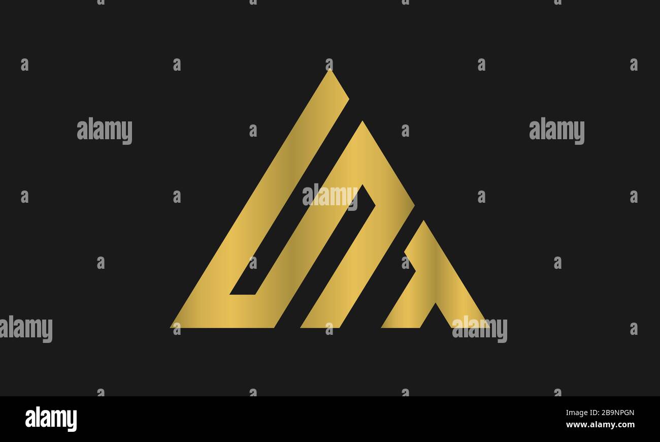 TS, ST Letter Logo Design mit kreativer moderner Trendtypografie und Dreieck Logo. Stock Vektor