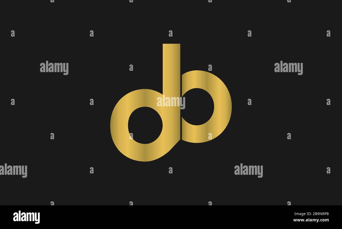 A , b , BA , ab Buchstaben Logo Design mit kreativen modernen Typografie und abstrakten Monogramm Logo. Stock Vektor