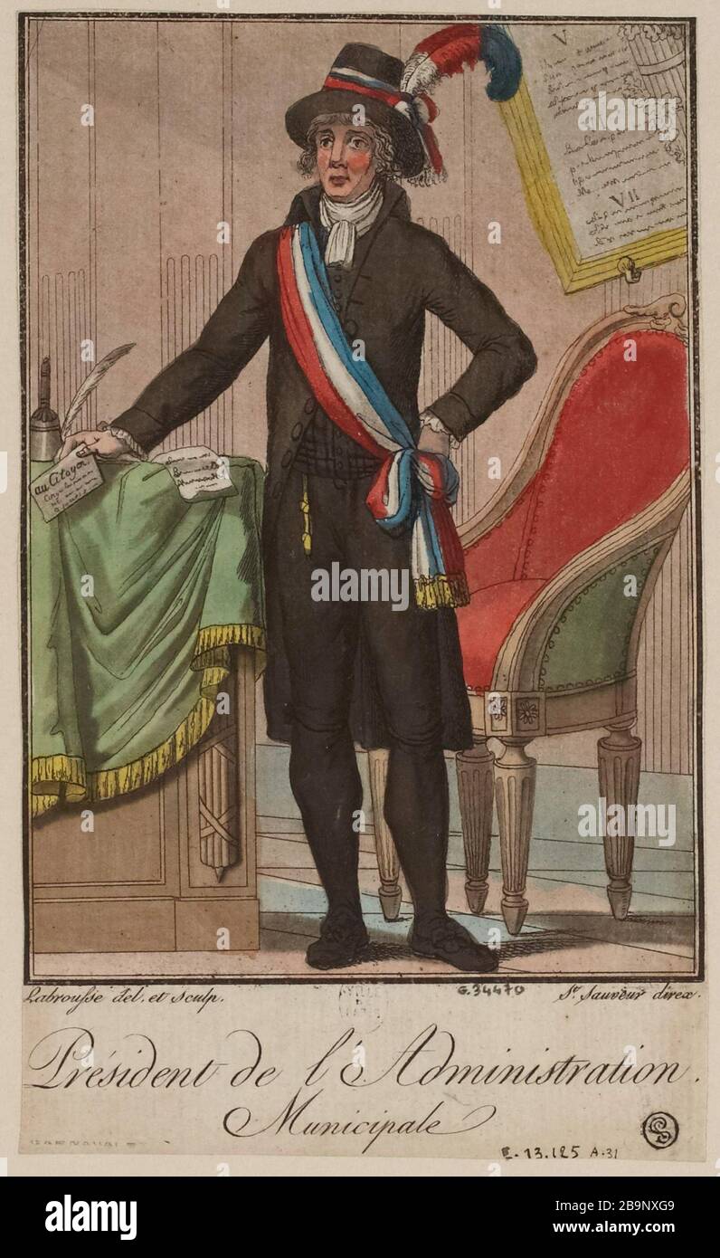 Regierungspräsident/Stadtpräsident Stockfoto