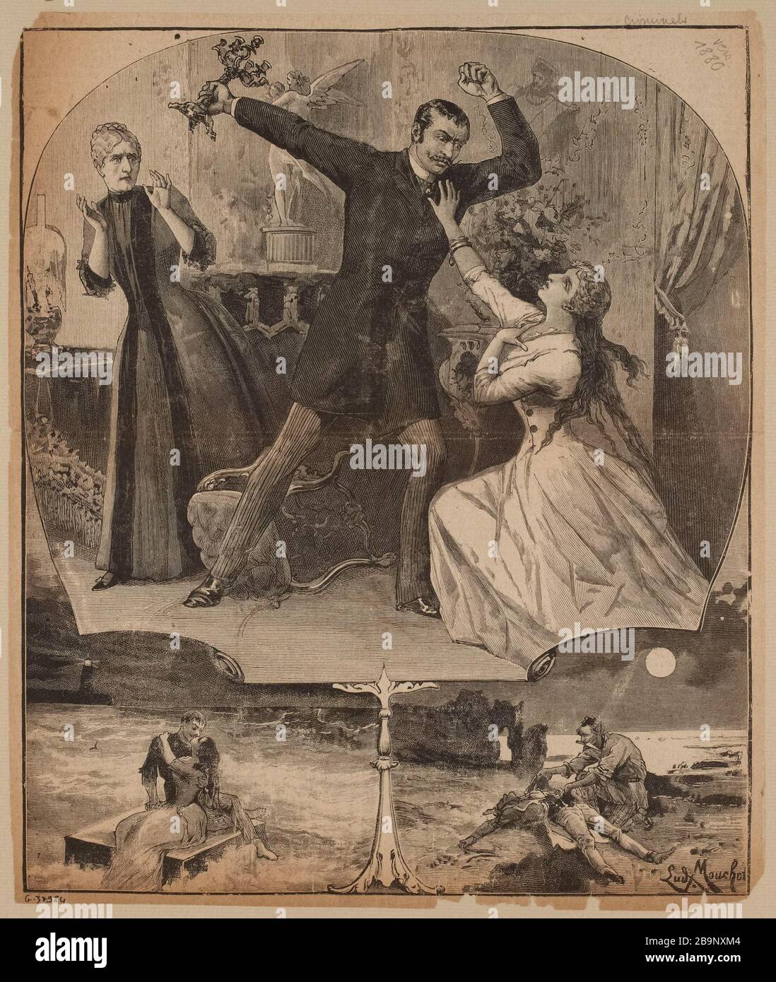 Gefallener Engel Stockfoto