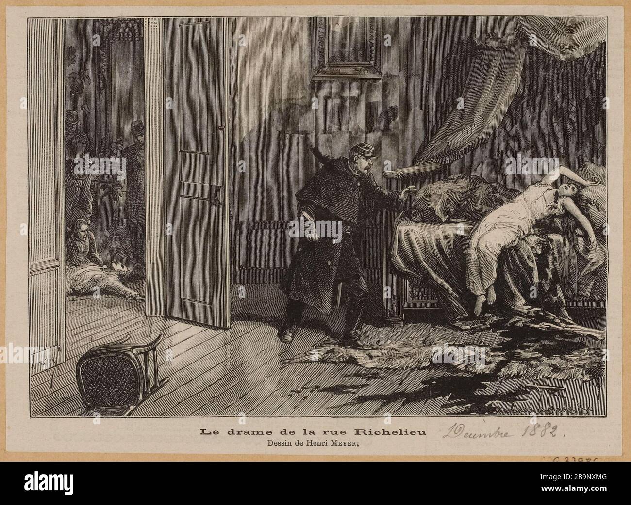 Richelieu Street Drama Stockfoto