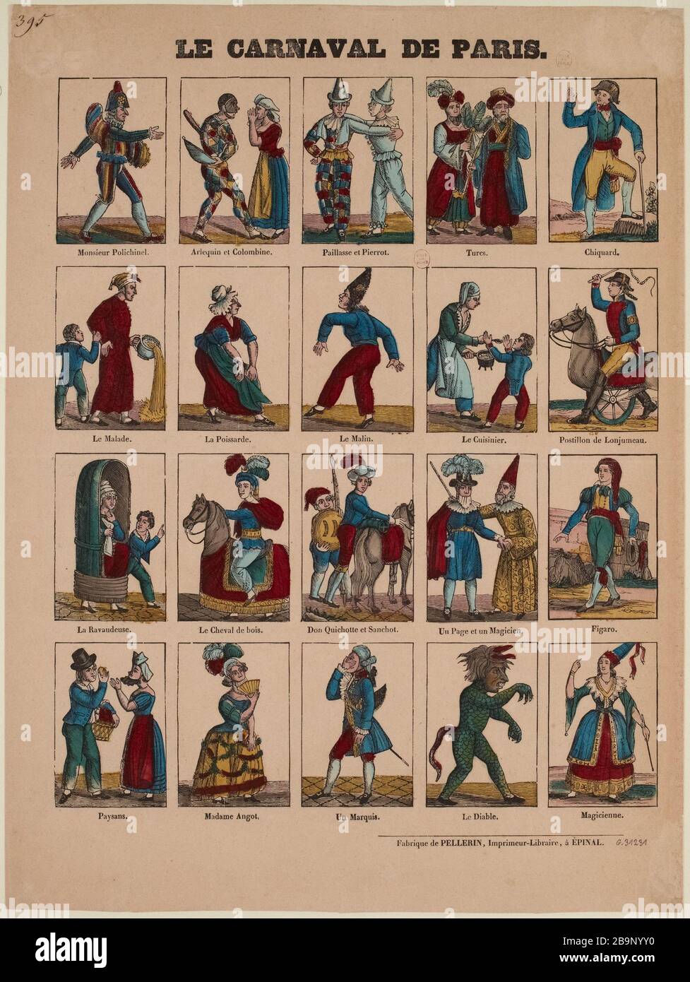 Karneval in Paris Stockfoto