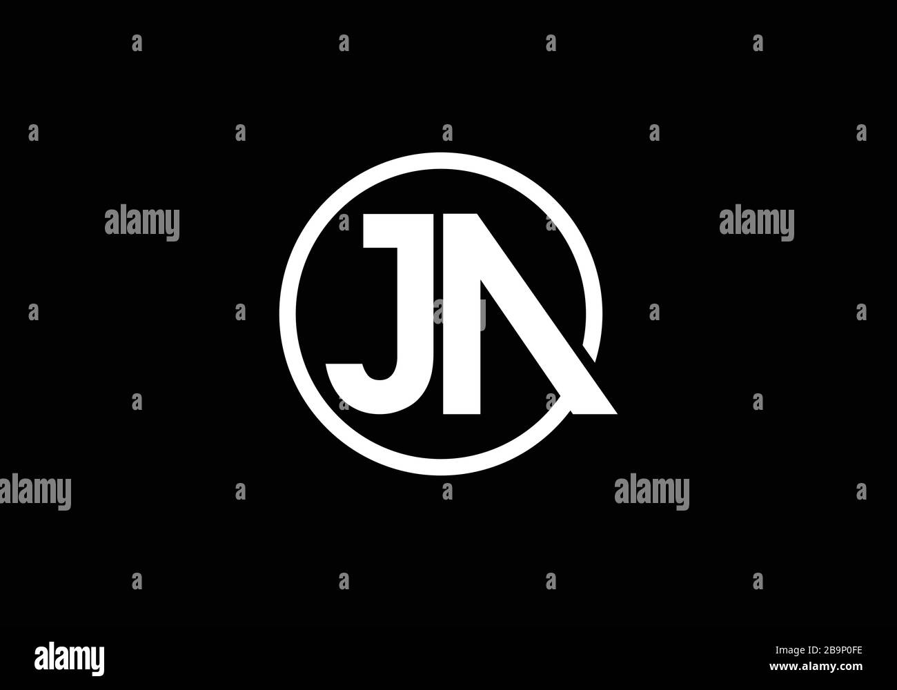 J A, ja Initial Letter Logo Design Vektor-Vorlage, grafisches Alphabet Symbol für Corporate Business Identity Stock Vektor