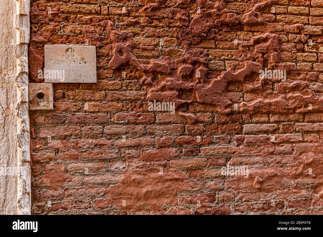 Details zu Venedig, Italien. Türklingel. Stockfoto