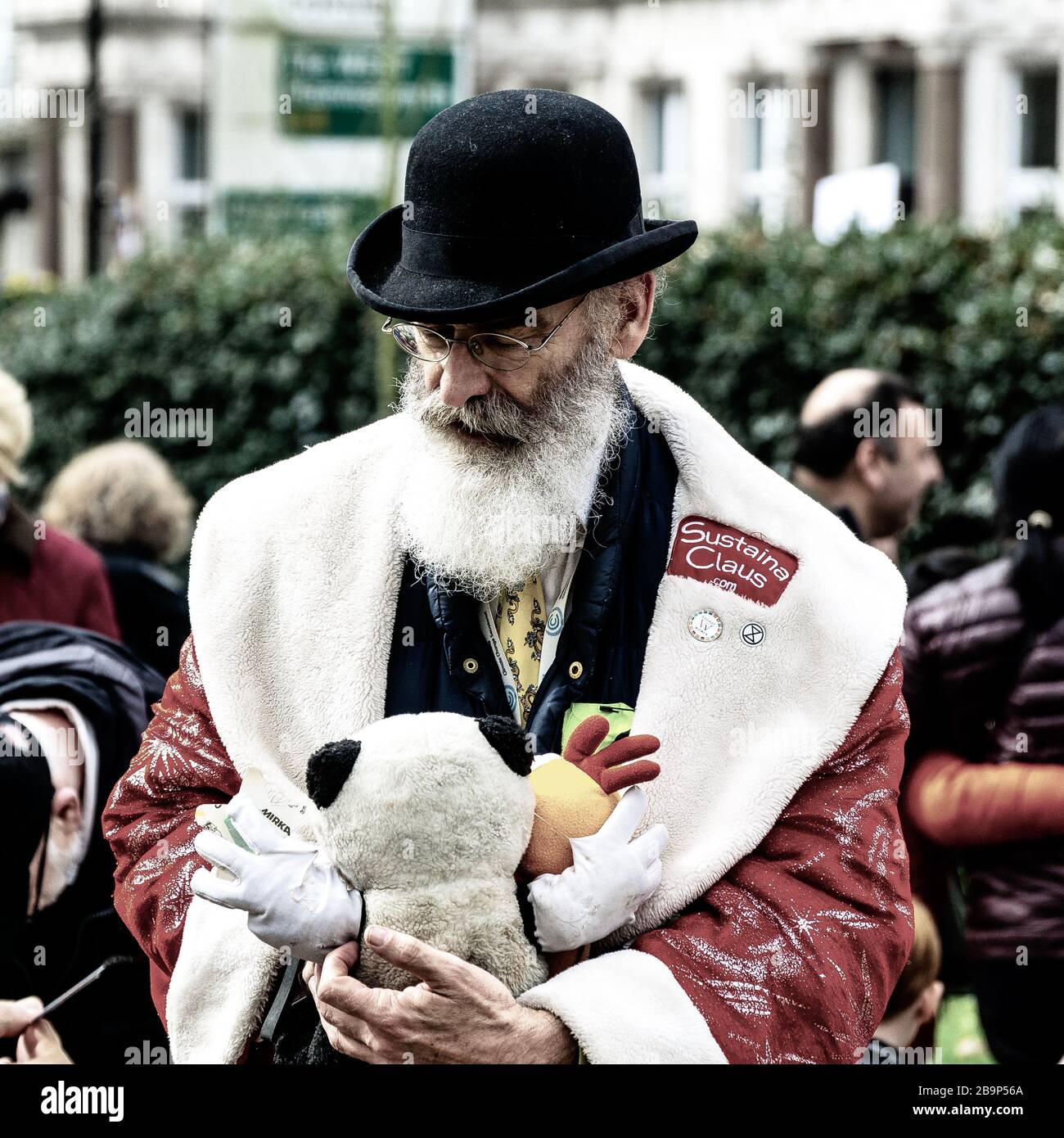 Brexit protestmarsch in London am 23.03.2019. "Sagen Sie, dass mehr als eine Million Menschen dem marsch beigetreten sind", heißt es in der Kampagne "Menschen". Stockfoto