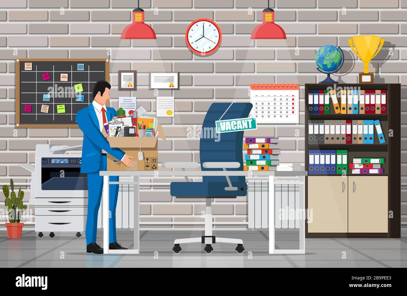 Human Resources Management Konzept Stock Vektor