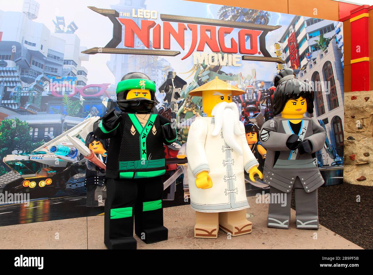 September 2017, Carlsbad, CA, USA: LOS ANGELES - SEP 14: Allgemeine Atmosphäre auf der Photocall ''Ninjago'' bei Legoland am 14. September 2017 in Carlsbad, CA (Credit Image: © Kay Blake/ZUMA Wire) Stockfoto