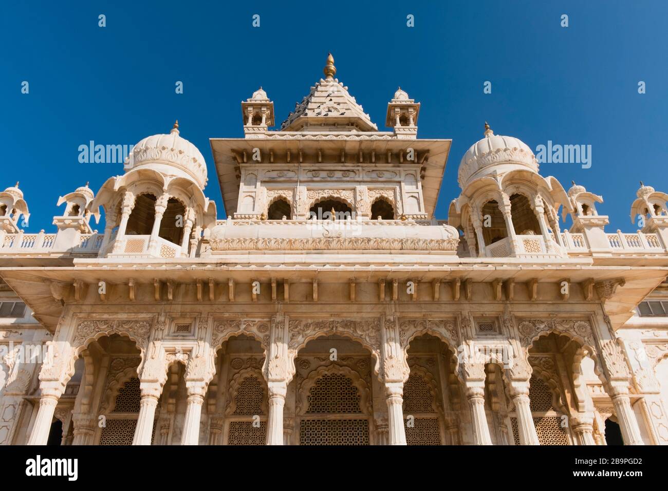 Jaswant Thada Jodhpur Rajasthan Indien Stockfoto