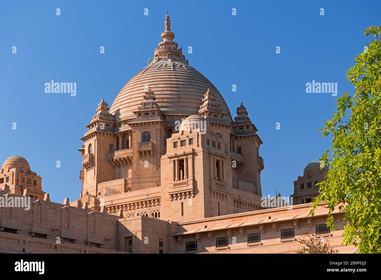 Umaid Bhawan Palace Jodhpur Rajasthan Indien Stockfoto