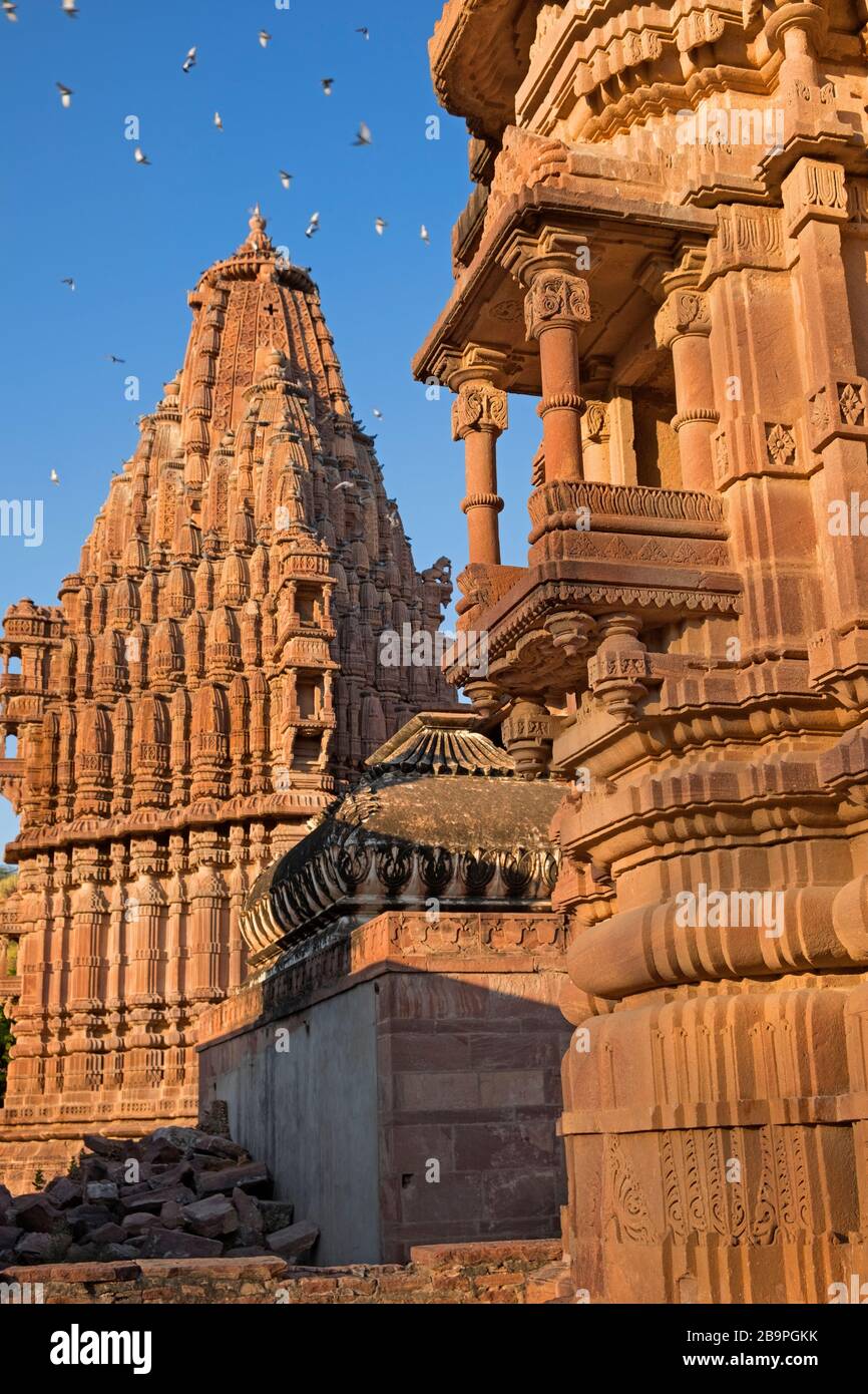 Mandore Garden Jodhpur Rajasthan Indien Stockfoto