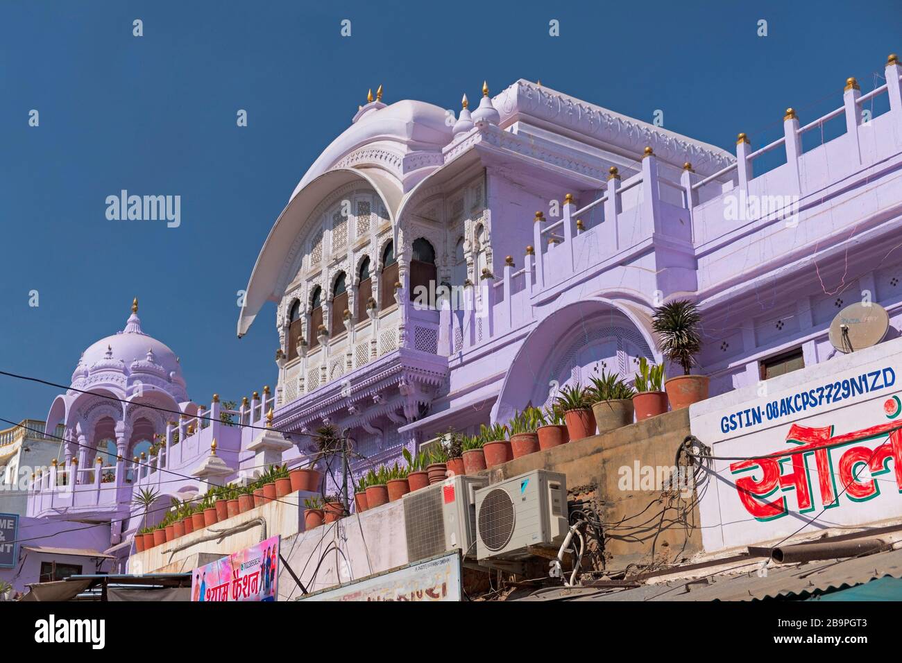 Nirvana Home Tija Mata Ka Mandir Jodhpur Rajasthan Indien Stockfoto