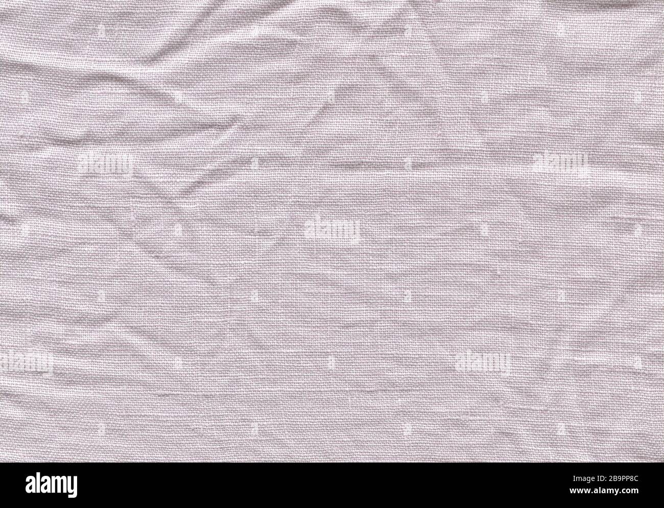 Graue Leinentextur für den Hintergrund. Graues Gewebe aus Leinen Stockfoto