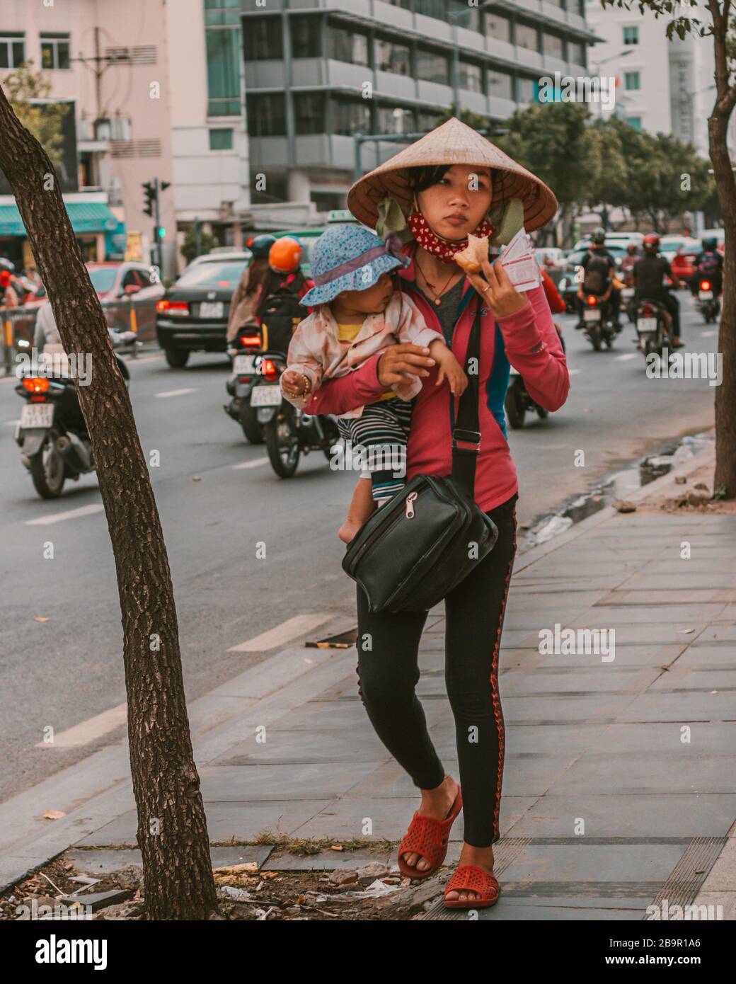 Wenige Schüsse aus Vietnam Stockfoto