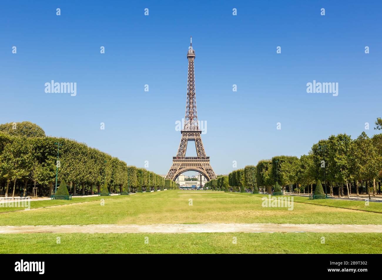 Paris Eiffelturm Frankreich Reise Sehenswürdigkeiten Stockfoto