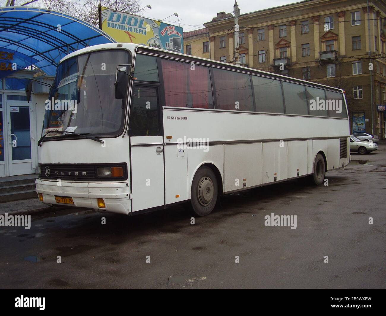 Avtobus Setra S215hd Soobsheniem Voronezh Moskva Bus Setra S215hd Woroneg Moskva 2007 Selbstfotografiert Shalin Stockfotografie Alamy