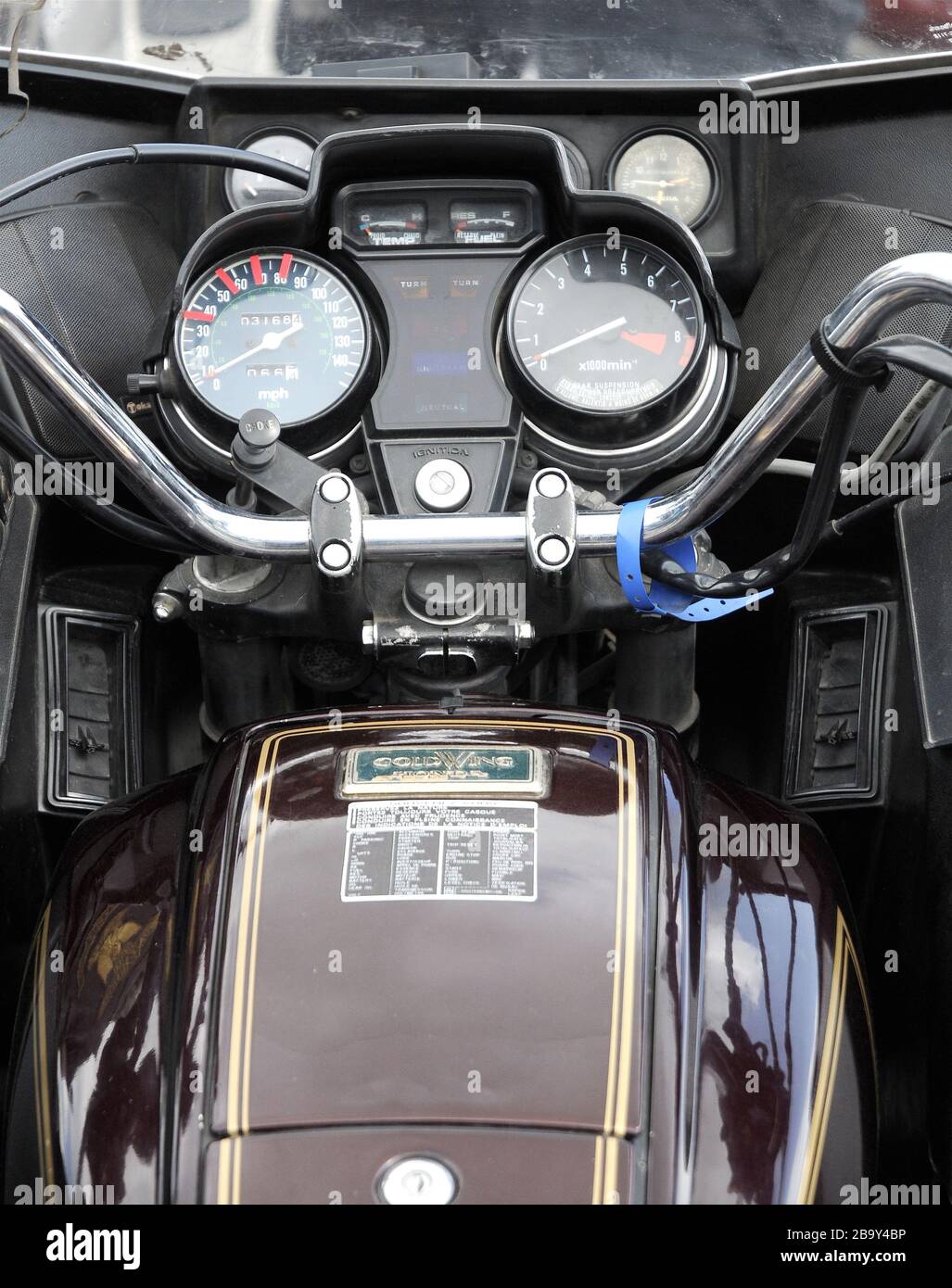 Honda Gold Wing GL 1100 Stockfoto