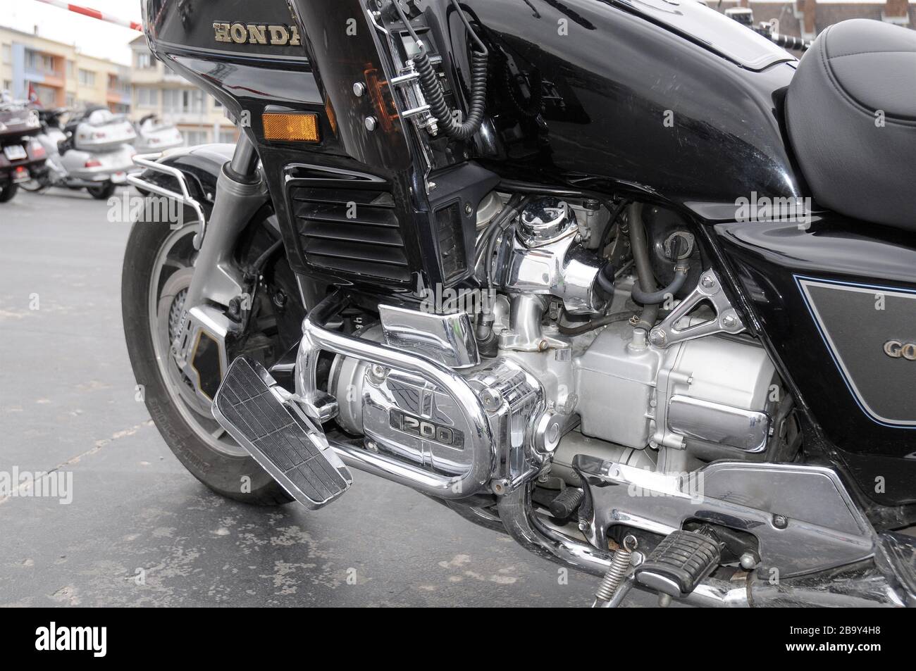 Honda Gold Wing GL 1200 Stockfoto