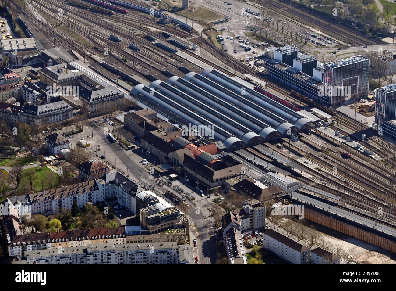 Hinterm Hauptbahnhof Karlsruhe