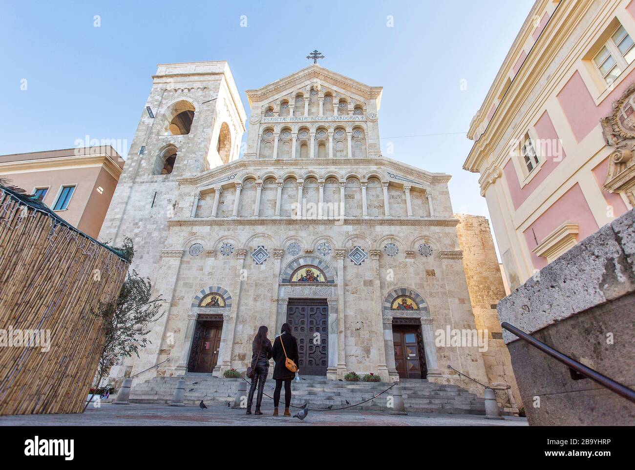 Kathedrale Santa Maria, Cagliari, Sardinien, Italien, Europa Stockfoto