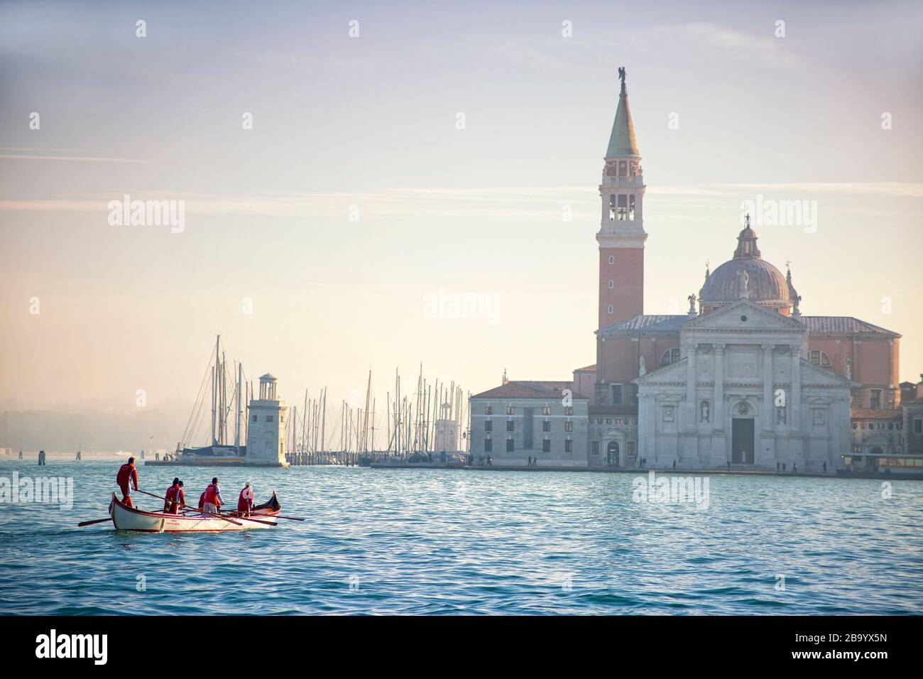 Kirche San Giorgio und Insel San Giorgio, Venedig, Venetien, Italien, Europa Stockfoto Kirche San Giorgio und Insel San Giorgio, Venedig, Venetien, Italien, Europa Stockfoto