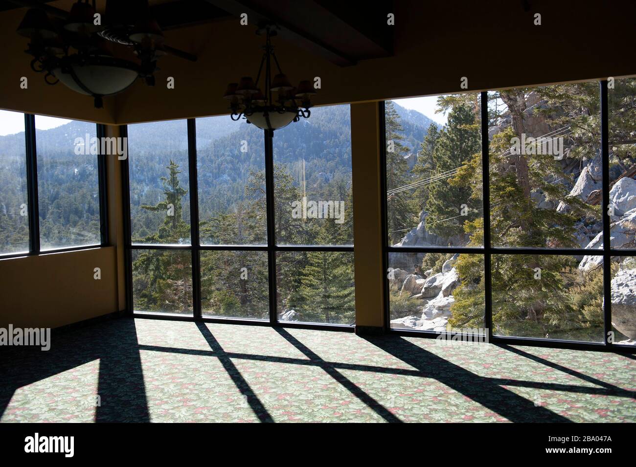 Palm Springs Aerial Tramway Stockfoto