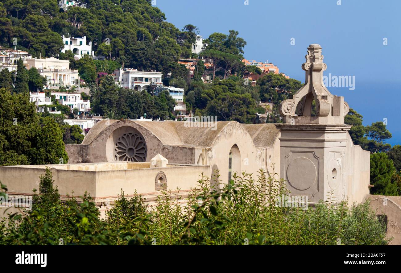 Certosa S.Martino, Insel Capri, Neapel, Kampanien, Italien, Europa. Stockfoto