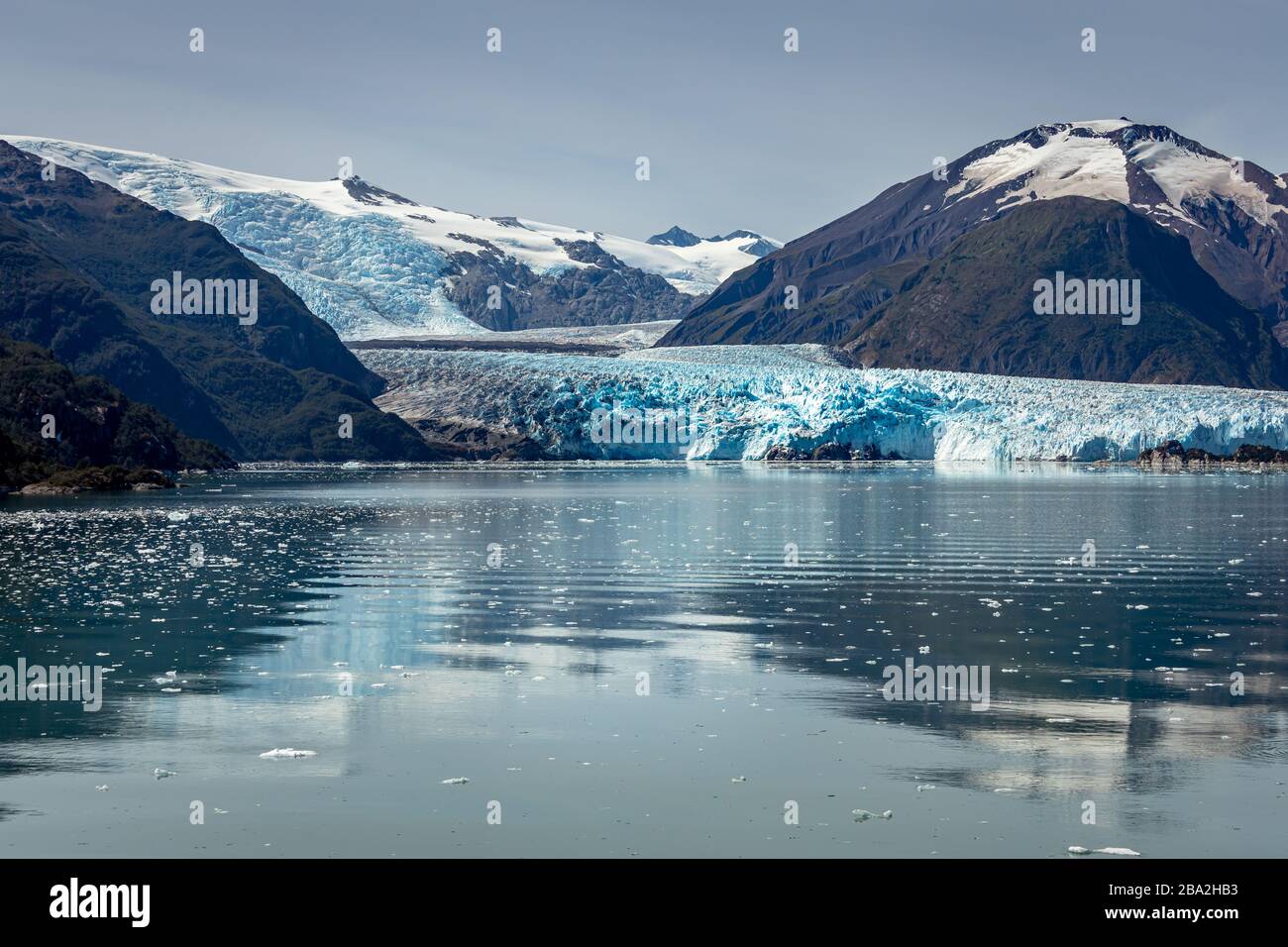 Amalia-Gletscher Stockfoto