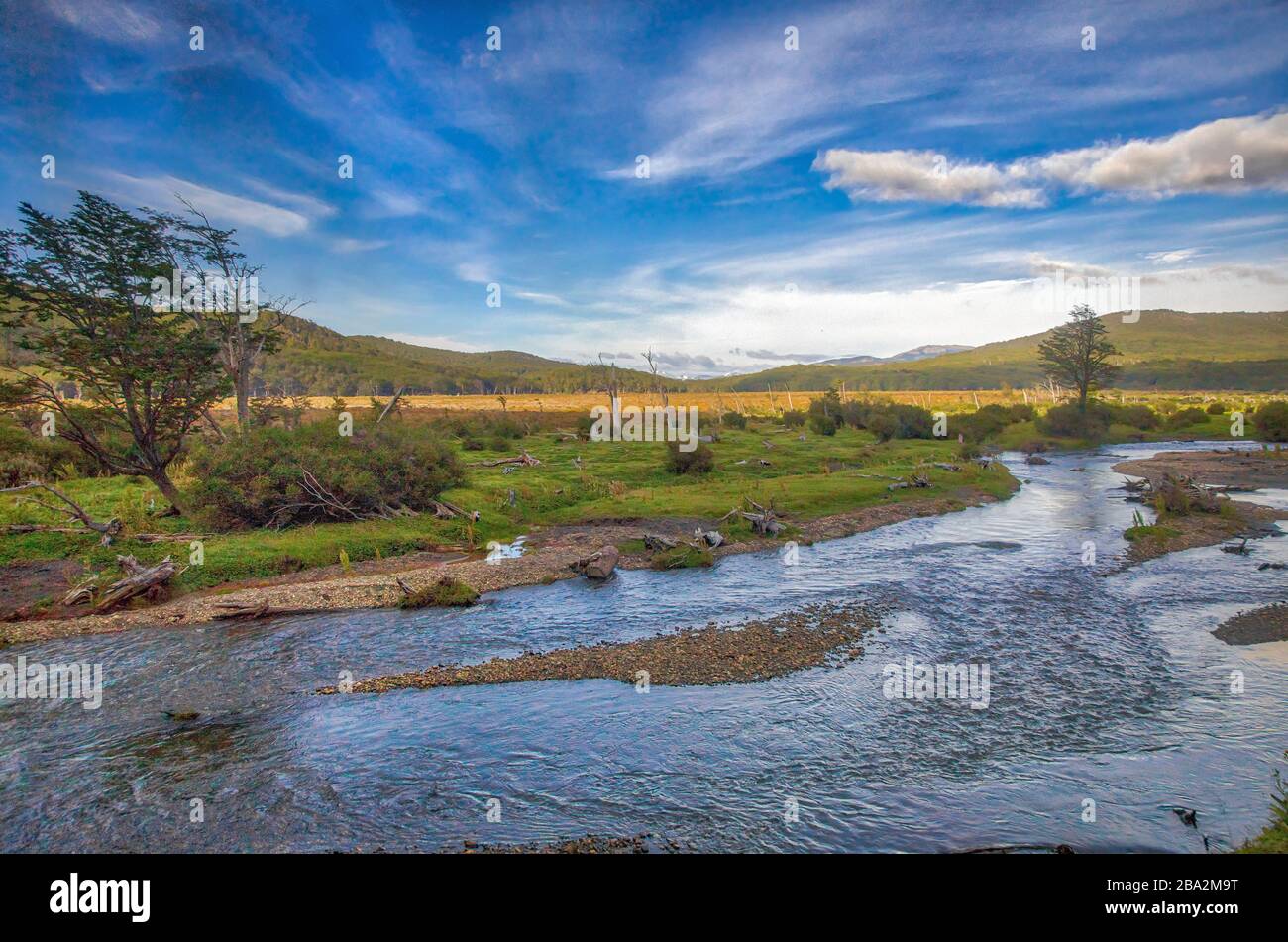 Ushuaia Vistas Stockfoto