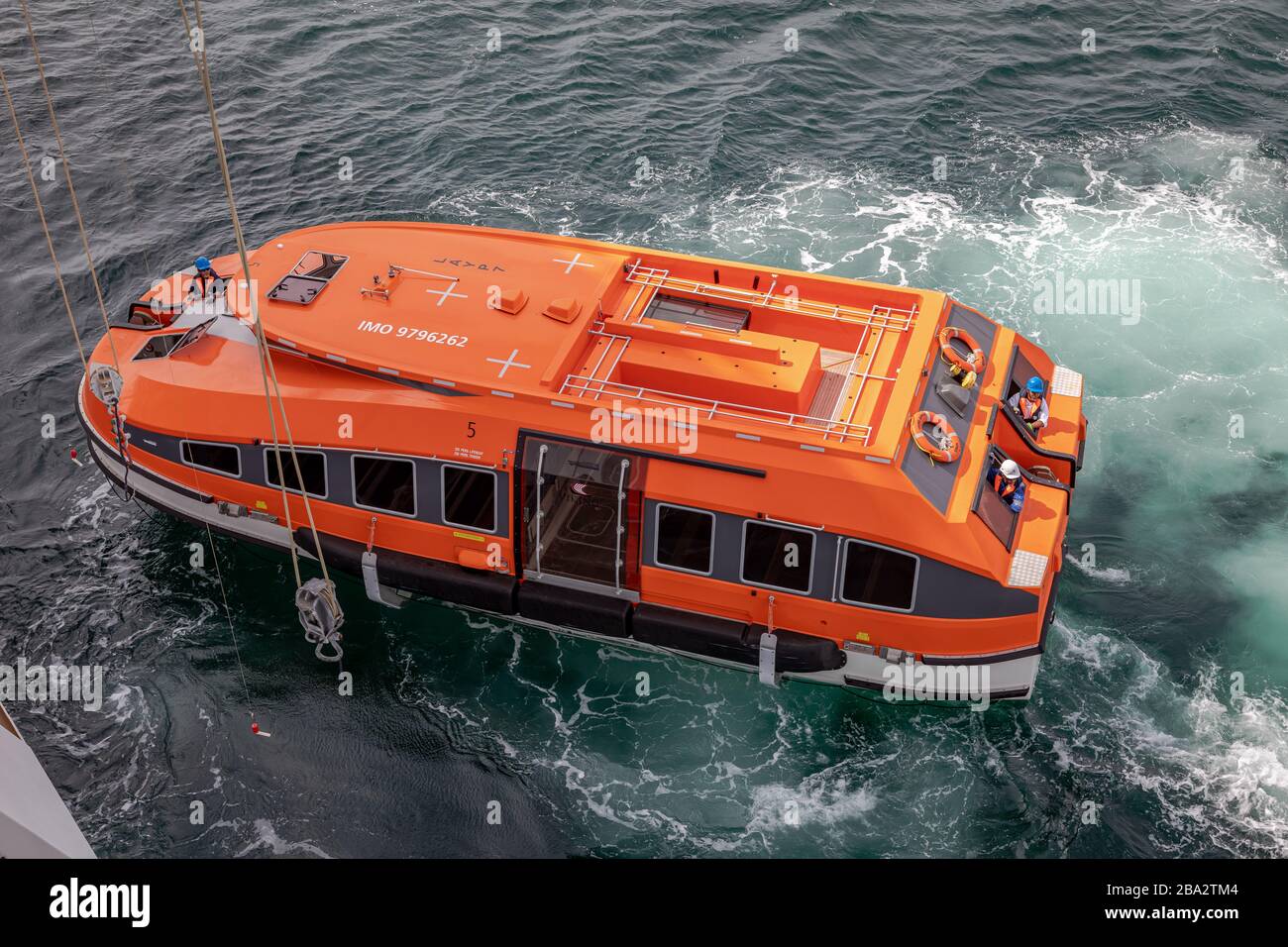 Rettungsboote Stockfoto