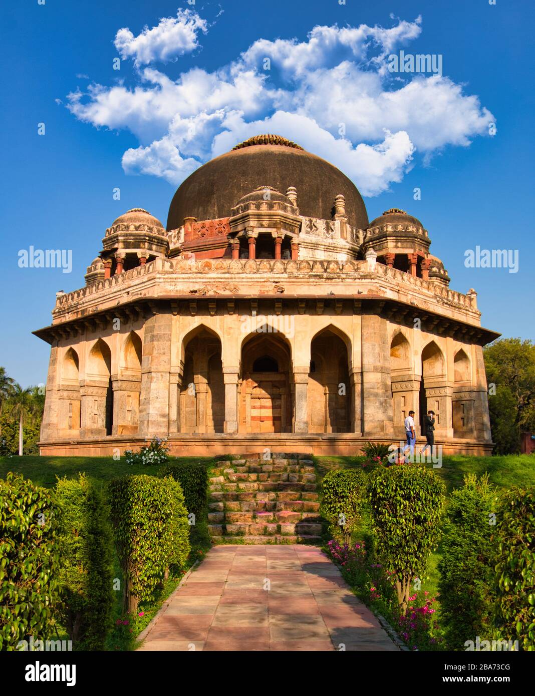 Mohammad Shah Grab, Lodhi Garden, Delhi Indien Stockfoto