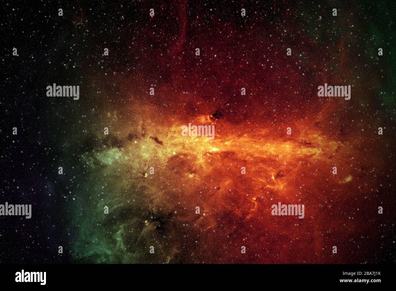Bunte Galaxie Weltraum Hintergrund Elemente dieses Bildes von der NASA eingerichtet Stockfoto