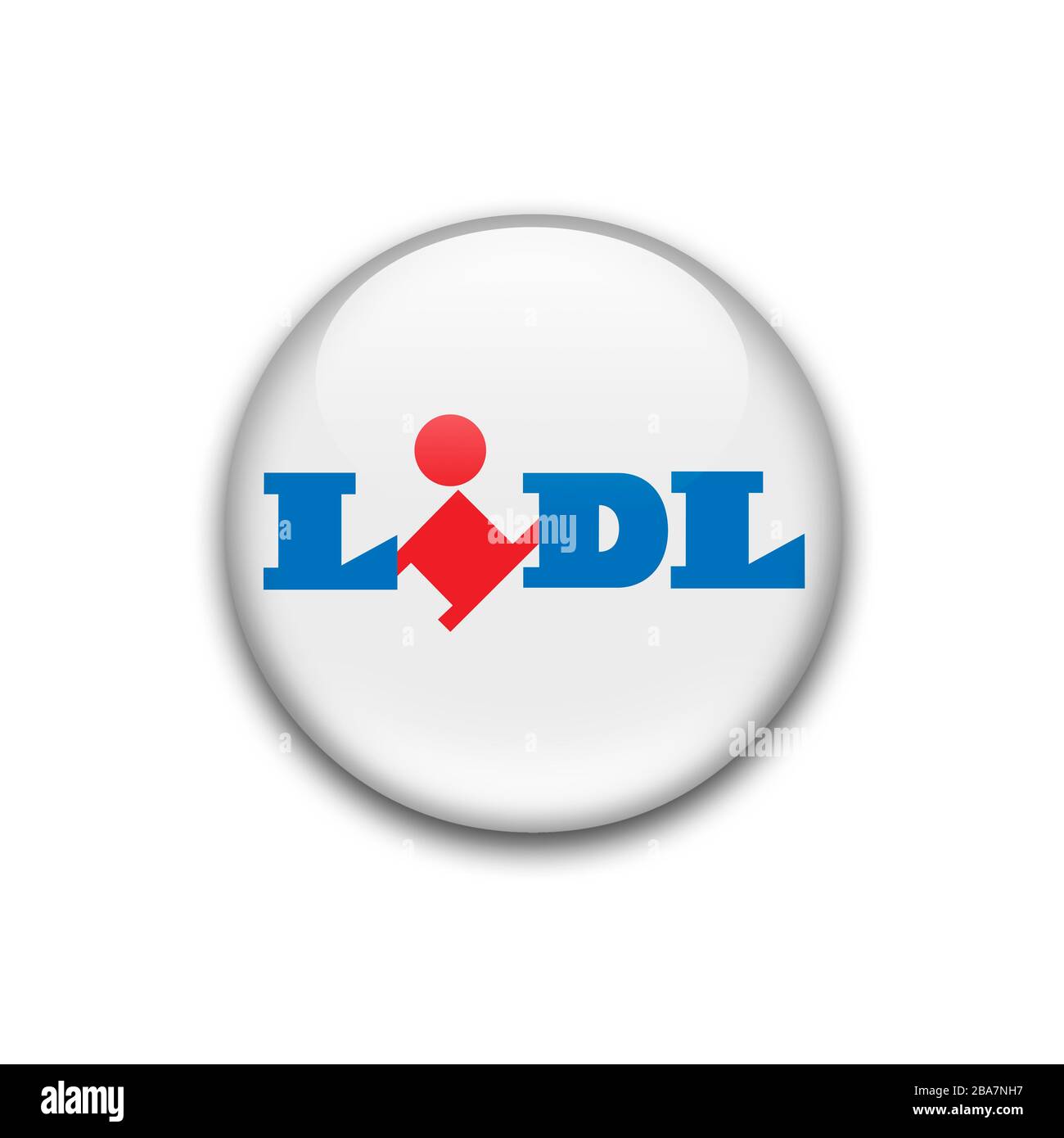 Lidl-logo Stockfoto