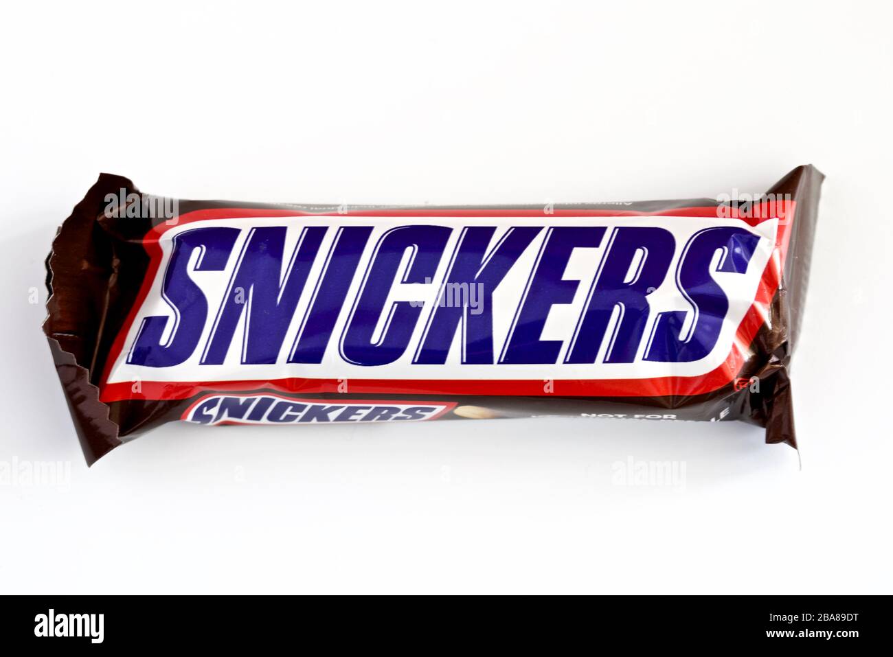 Snickers Bar Stockfoto