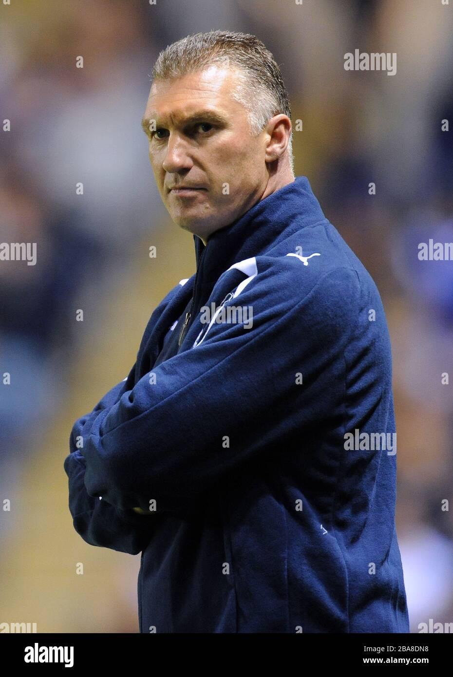 Nigel Pearson, Leicester City Manager Stockfoto